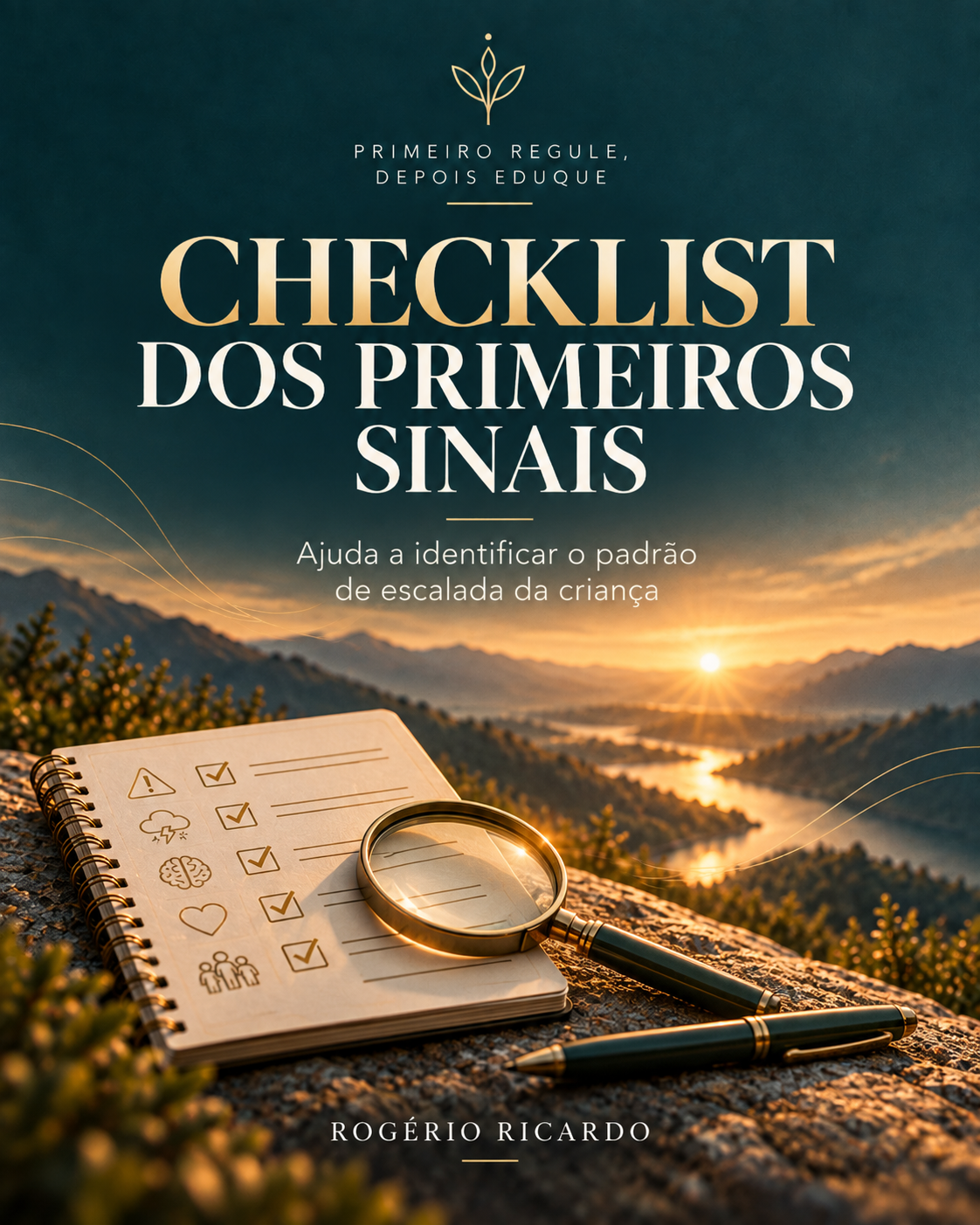Capa do material Checklist dos primeiros sinais